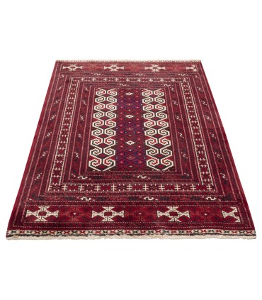فرش دستباف قدیمی یک متری ترکمن کد 705244