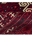 فرش دستباف قدیمی یک متری ترکمن کد 705244