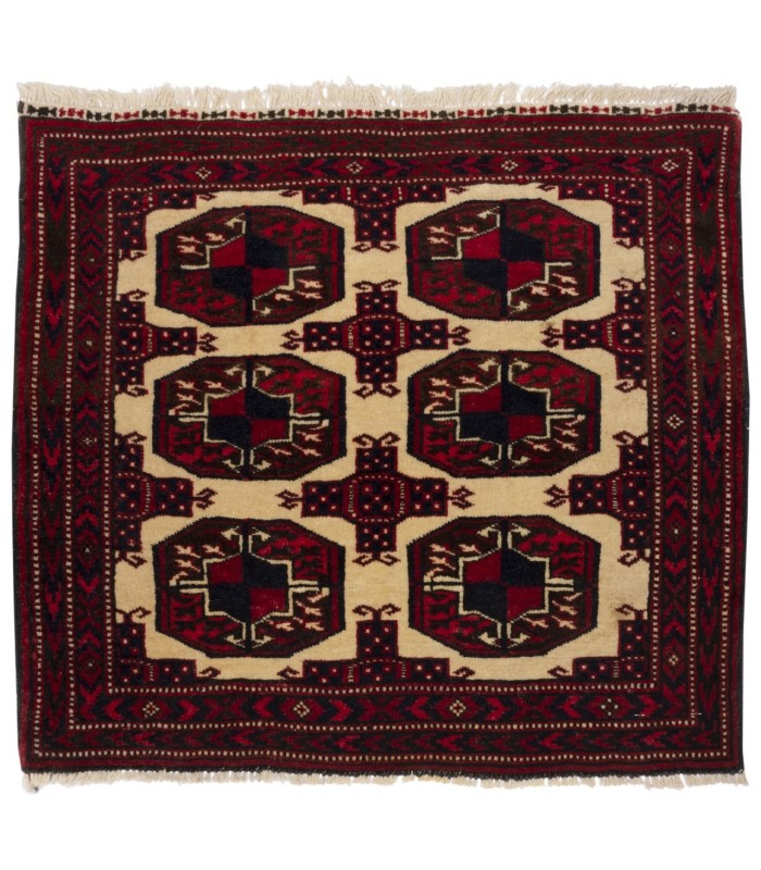 فرش دستباف قدیمی نیم متری ترکمن کد 705233