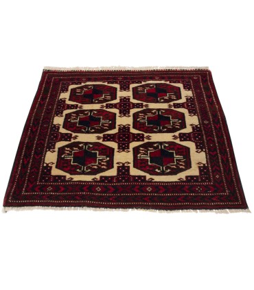 فرش دستباف قدیمی نیم متری ترکمن کد 705233