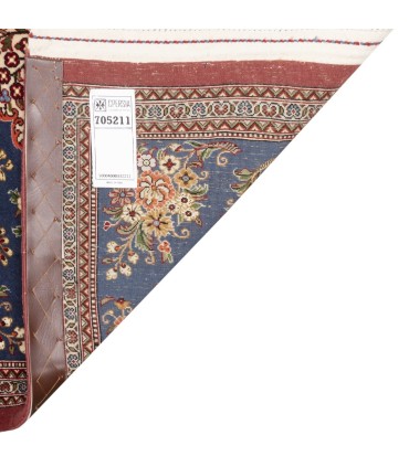 فرش دستباف قدیمی نیم متری قم کد 705211