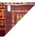 فرش دستباف قدیمی کناره طول یک و نیم متر بلوچ کد 130132