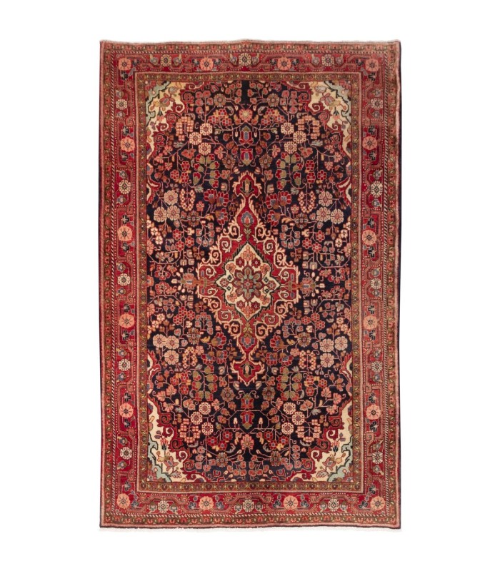 فرش دستباف قدیمی سه متری جوزان کد 130003