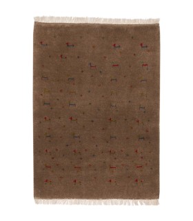گبه دستباف ذرع و نیم ترکمن کد 171886