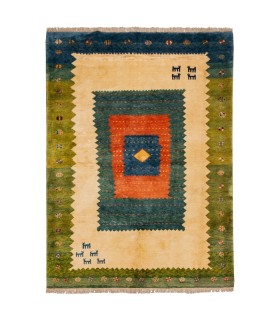 گبه دستباف پنج و نیم متری فارس کد 171759