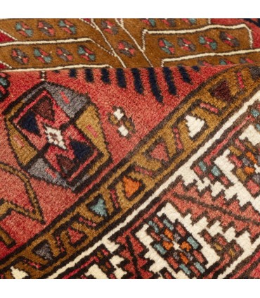 فرش دستباف قدیمی کناره طول  سه متری آذربایجان کد 156169