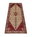 فرش دستباف قدیمی کناره طول دو متر آباده کد 705161