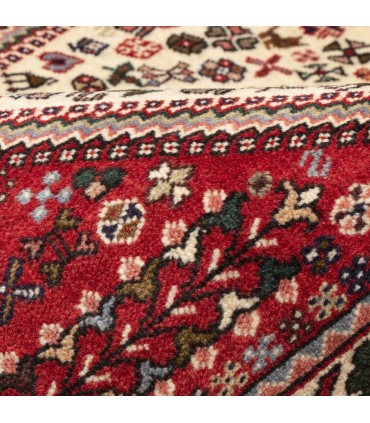 فرش دستباف قدیمی کناره طول دو متر آباده کد 705161
