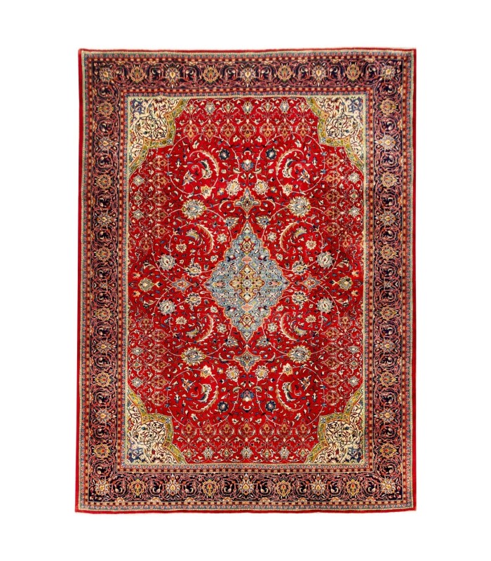 فرش دستباف قدیمی نه و نیم متری ساروق کد 705089