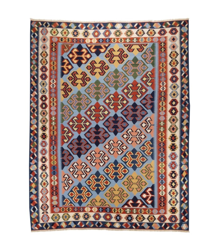 گلیم دستباف یازده و نیم متری فارس کد 171678