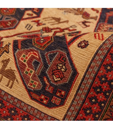 گلیم دستباف قدیمی دو متری سیرجان کد 187403