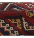 گلیم دستباف قدیمی چهار و نیم متری قشقایی کد 187376
