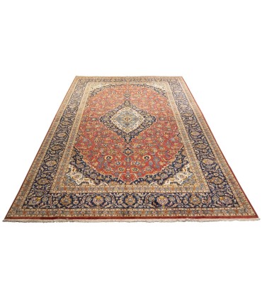 فرش دستباف قدیمی ده متری کاشان کد 187296