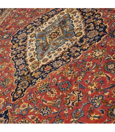 فرش دستباف قدیمی ده متری کاشان کد 187296
