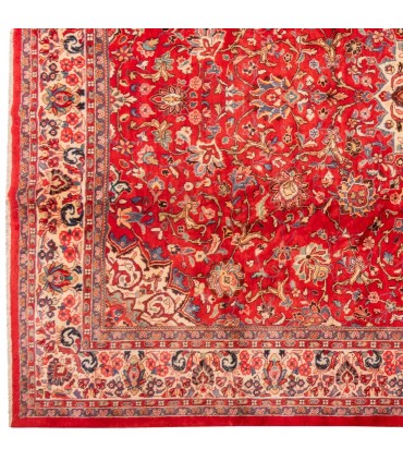 فرش دستباف قدیمی سیزده و نیم متری ساروق کد 102440