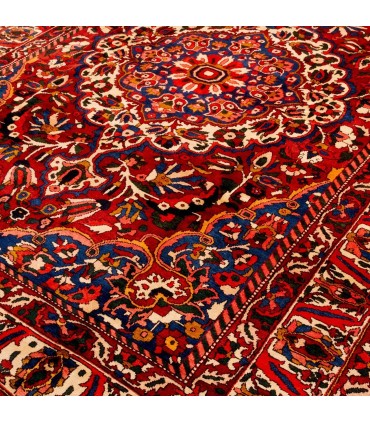 فرش دستباف قدیمی ده متری بختیاری کد 102427