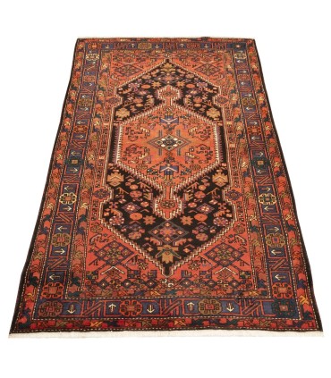 فرش دستباف قدیمی سه و نیم متری هوپا کد 708013