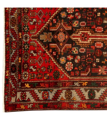 فرش دستباف قدیمی چهار متری هوپا کد 708009