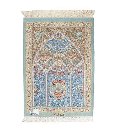 تابلو فرش دستباف محرابی قم کد 904366