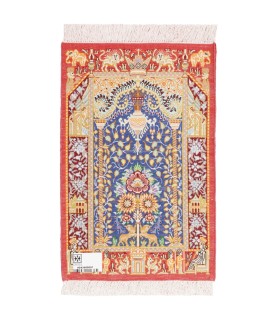 تابلو فرش دستباف محرابی قم کد 904368