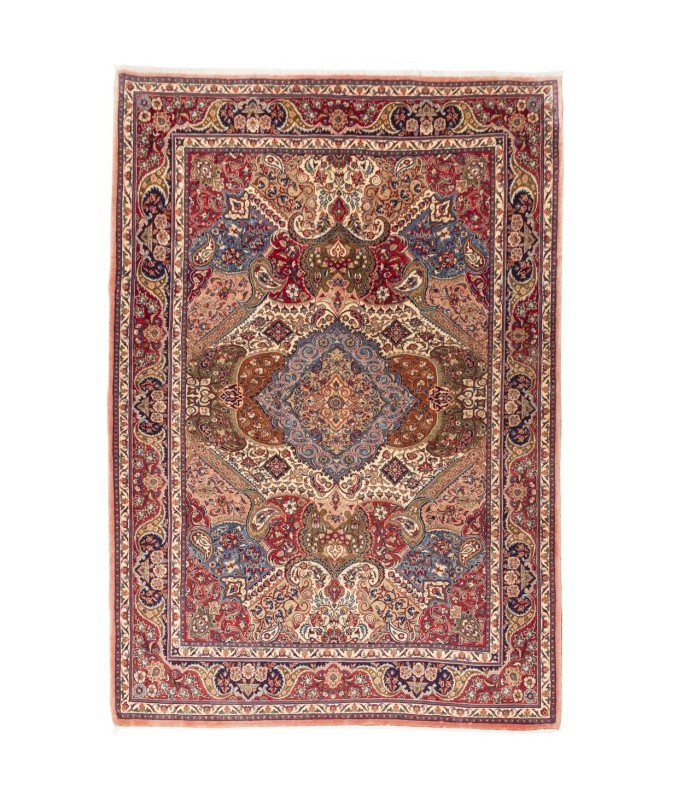 فرش دستباف قدیمی هفت و نیم متری ساروق کد 179795