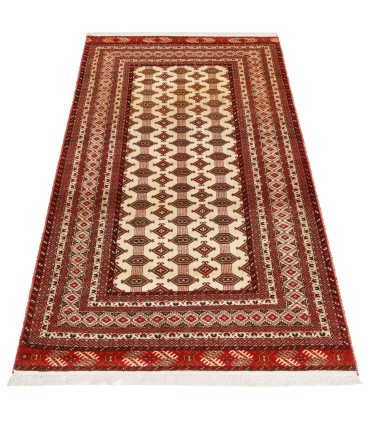 فرش دستباف قدیمی سه متری ترکمن کد 179846