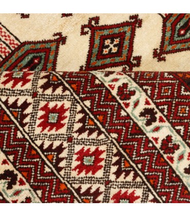 فرش دستباف قدیمی سه متری ترکمن کد 179846