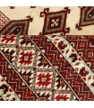 فرش دستباف قدیمی سه متری ترکمن کد 179846