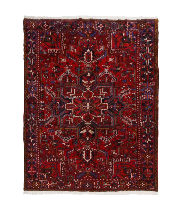 فرش دستباف قدیمی هشت و نیم متری هریس کد 709001