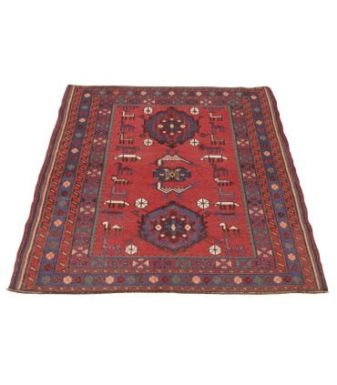 گلیم دستباف قدیمی یک متری سیرجان کد 709040