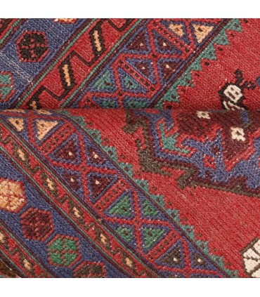 گلیم دستباف قدیمی یک متری سیرجان کد 709040