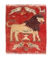 فرش دستباف قدیمی نیم متری شیراز کد 709042