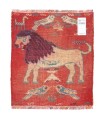 فرش دستباف قدیمی نیم متری شیراز کد 709042