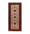 فرش دستباف قدیمی کناره طول دو متر بلوچ کد 705494