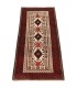 فرش دستباف قدیمی کناره طول دو متر بلوچ کد 705494