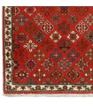 فرش دستباف قدیمی کناره طول یک و نیم متر میمه کد 705517