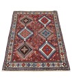 فرش دستباف یلمه قدیمی ذرع و نیم استان اصفهان کد 705519