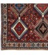 فرش دستباف یلمه قدیمی ذرع و نیم استان اصفهان کد 705519