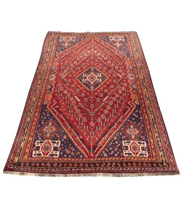 فرش دستباف قدیمی شش و نیم متری شیراز کد 179764