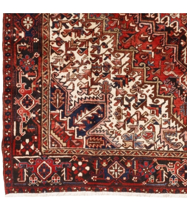 فرش دستباف قدیمی هشت متری هریس کد 179895