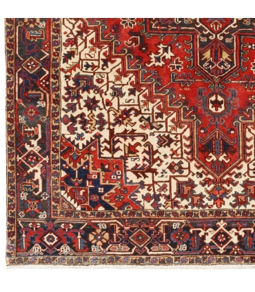 فرش دستباف قدیمی هشت متری هریس کد 179908