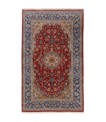 فرش دستباف قدیمی چهار متری اصفهان کد 181056