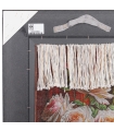 تابلو فرش دستباف گل در گلدان بلوری تبریز کد 910021