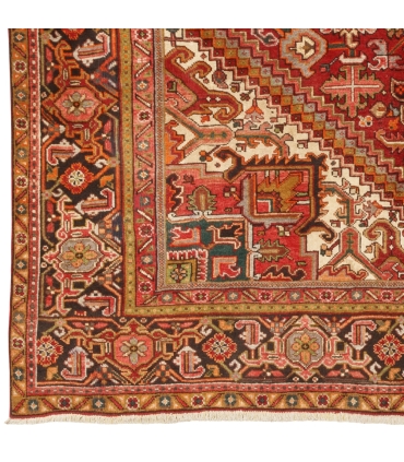 فرش دستباف قدیمی هشت متری هریس کد 705584