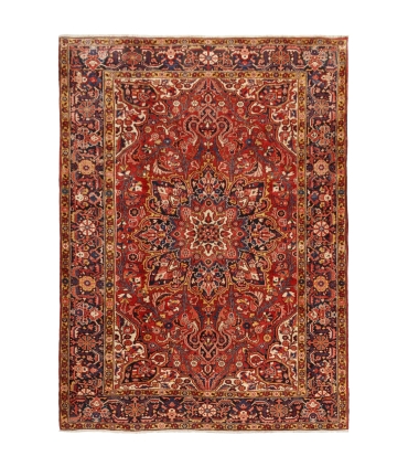فرش دستباف قدیمی نه متری اهر کد 705585
