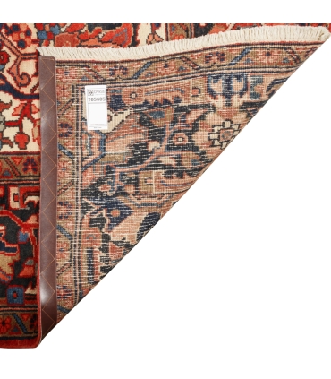 فرش دستباف قدیمی نه و نیم متری اهر کد 705605