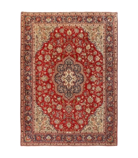 فرش دستباف قدیمی هشت و نیم متری تبریز کد 705617