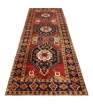 فرش دستباف قدیمی کناره طول سه متر هریس کد 705630