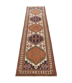 فرش دستباف قدیمی کناره طول سه متر مشگین شهر کد 705633