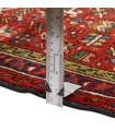 فرش دستباف قدیمی کناره طول سه متر قرجه کد 705634